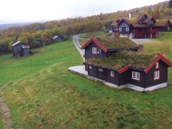  Blomset og Blomsetbue er nærmeste naboer på den koslige setervollen.  