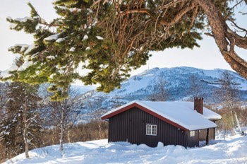  Flott utsikt til Havdsdalen og skisenteret. 