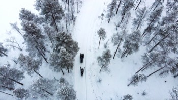  Snøscooter safari tilbys på Dagali. 